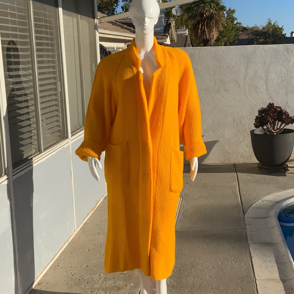 Vibrant Yellow Women's Cardigan